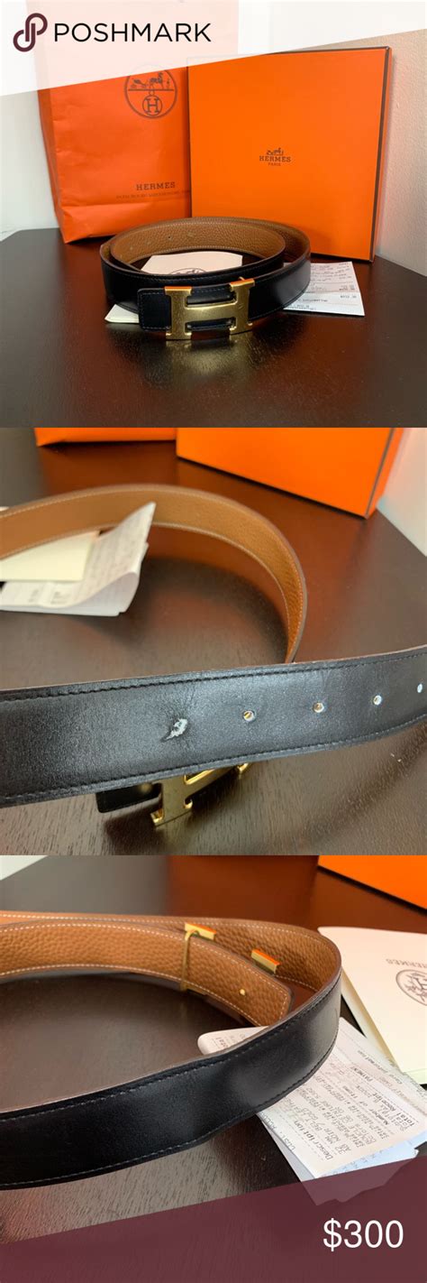 hermes signature belt|hermes belt real price.